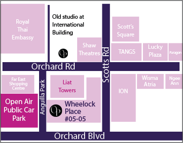 Options Pilates Studio Wheelock Map