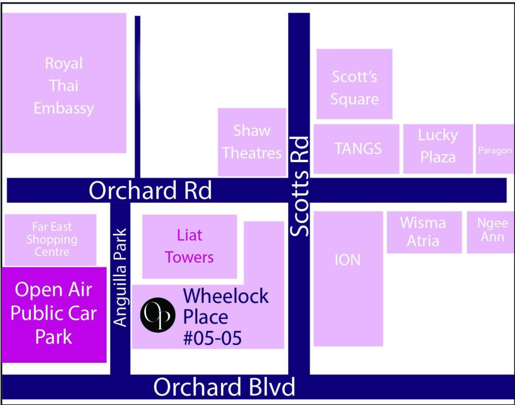 Options Pilates Wheelock map